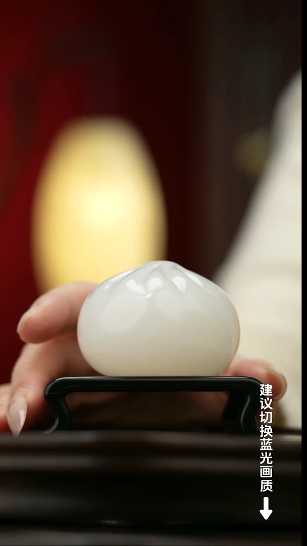 玉【小福包】天然玉石摆件