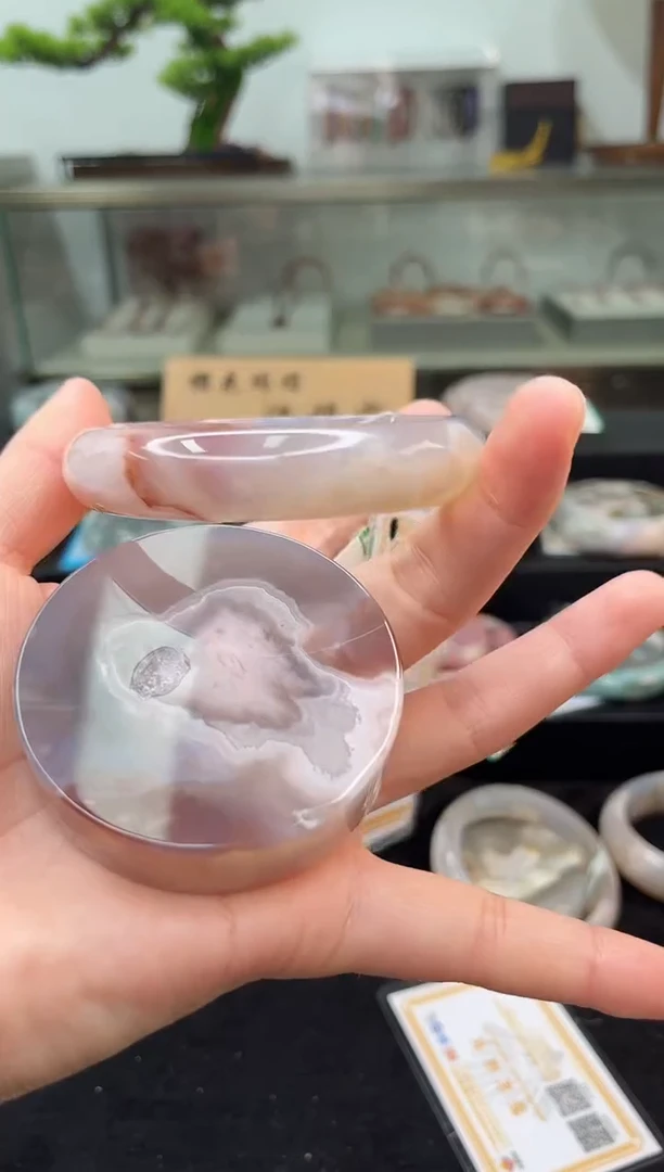 未镶嵌手镯石英质玉63圈口（赠品镯心）13009422