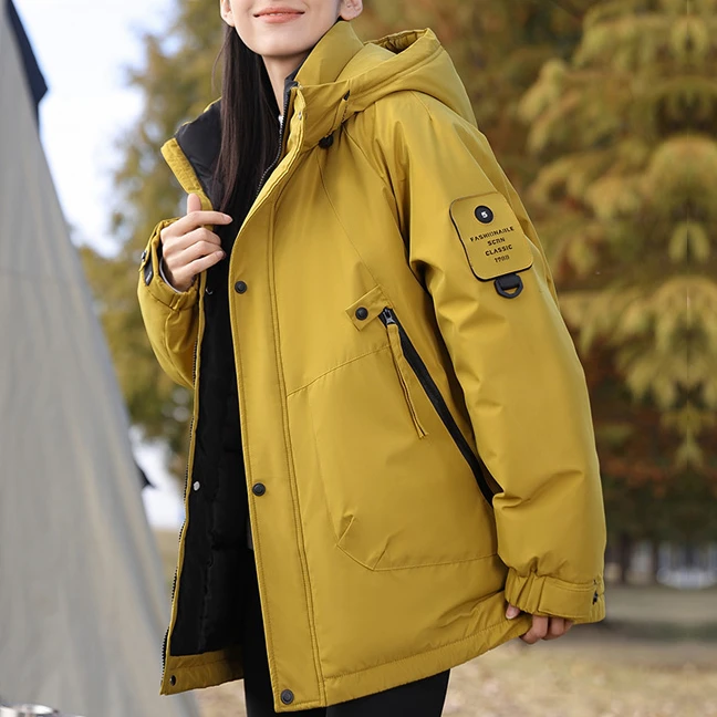 2025冬防风防寒男士棉衣外套户外夹棉冲锋衣宽松休闲工装学生棉服