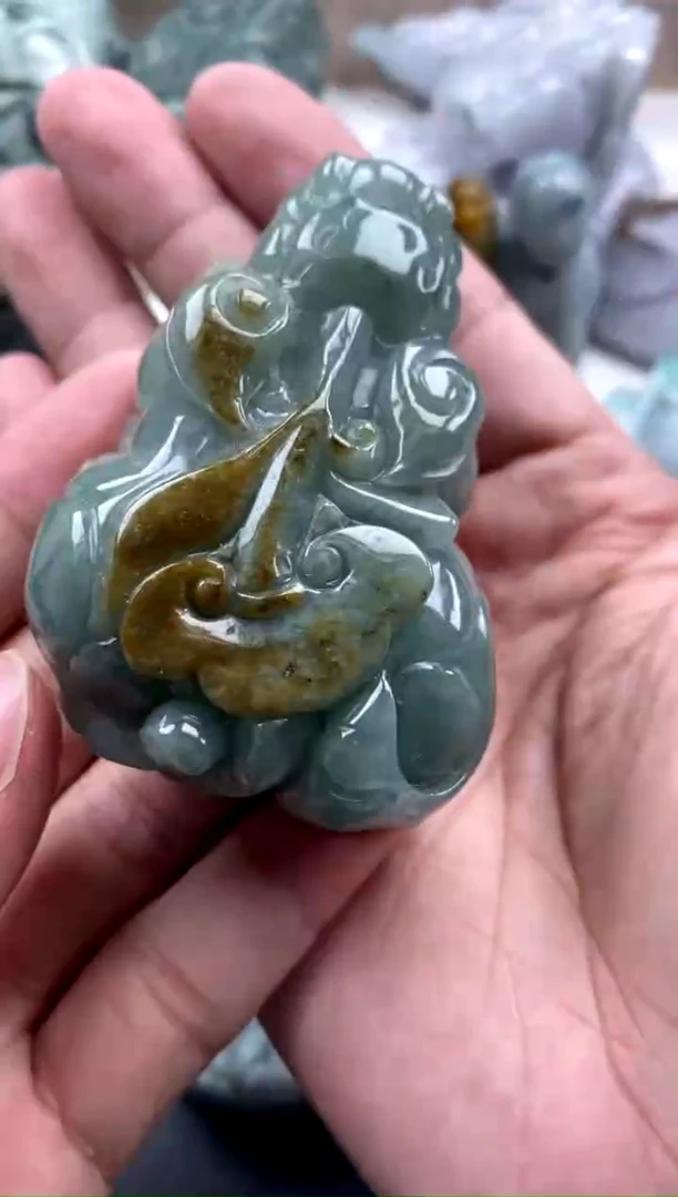 吊坠(不含链)未镶嵌翡翠1