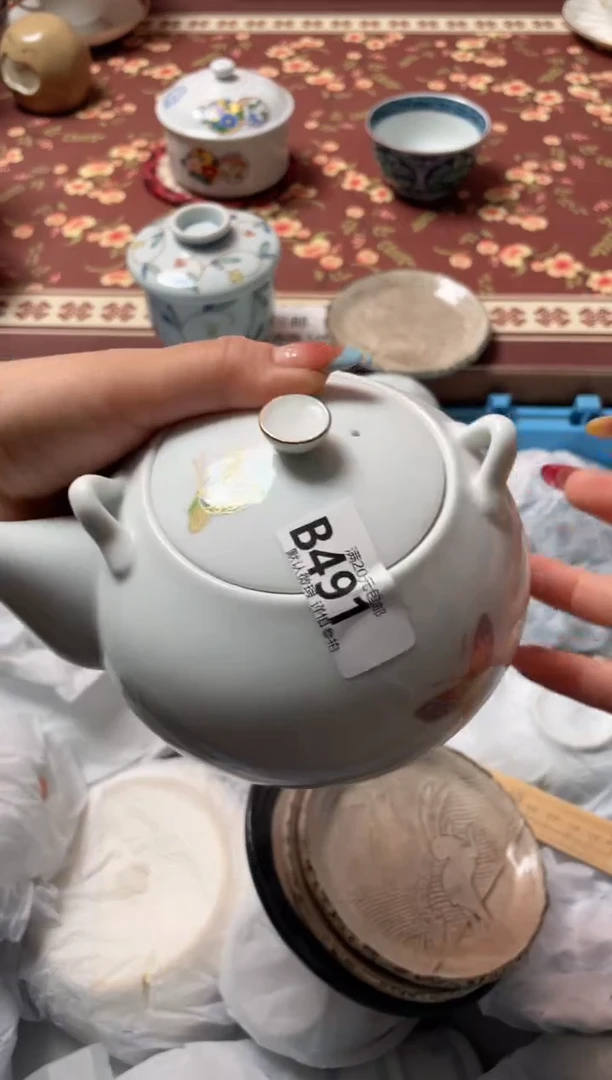 瓷片悟*空瓷器瓷器B491