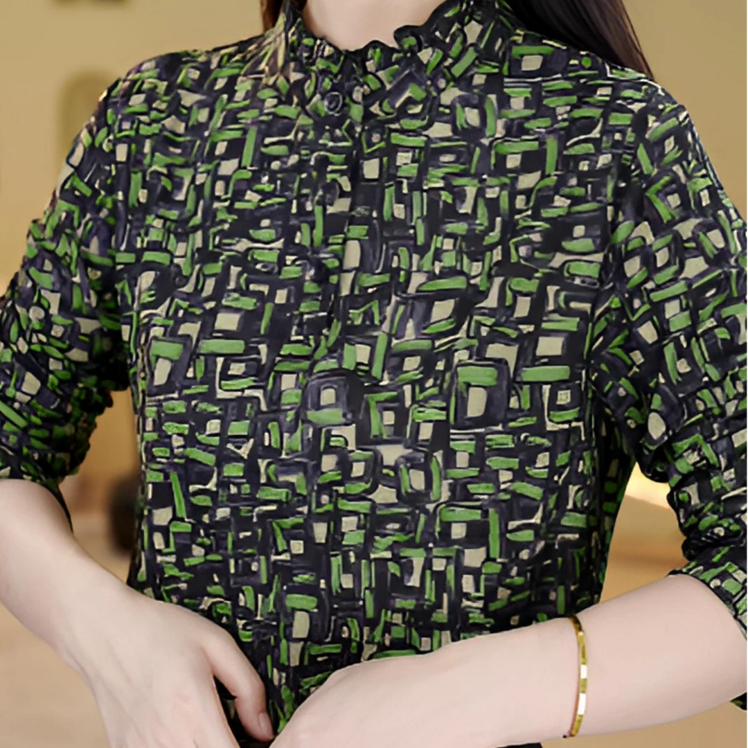 【出口原单】杭州专柜新款专柜贵夫人小衫E-7010