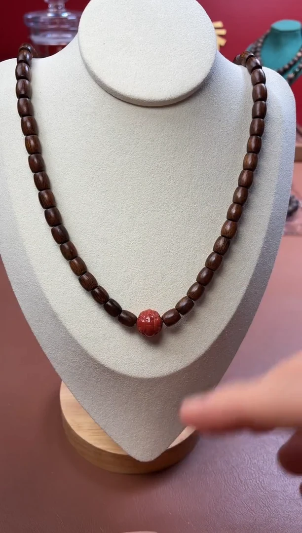 沉香手串 沉水越南芽庄黄棋楠7*8三圈设计款