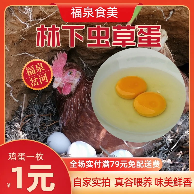 福泉岔河林下虫草蛋（老母鸡蛋）30个一板