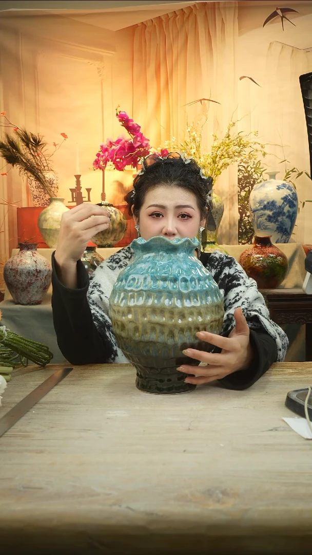 高27口12高温花瓶花器