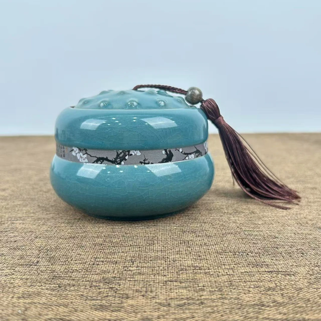 YP33-哥窑开片茶叶罐