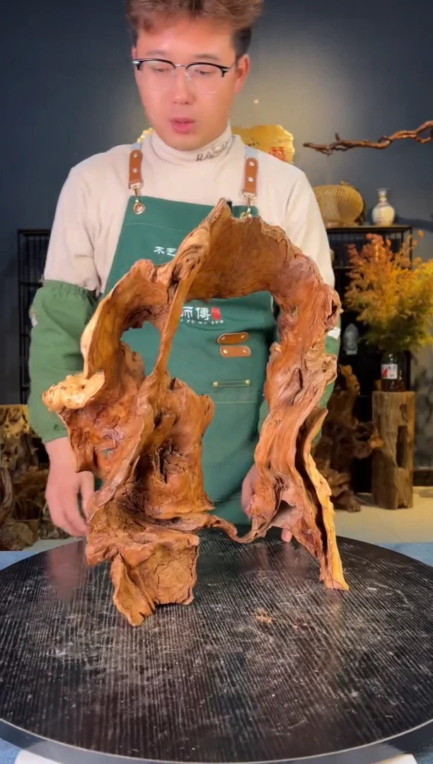 【闪购商品】木卢师傅根艺作品(不包含人物摆件）