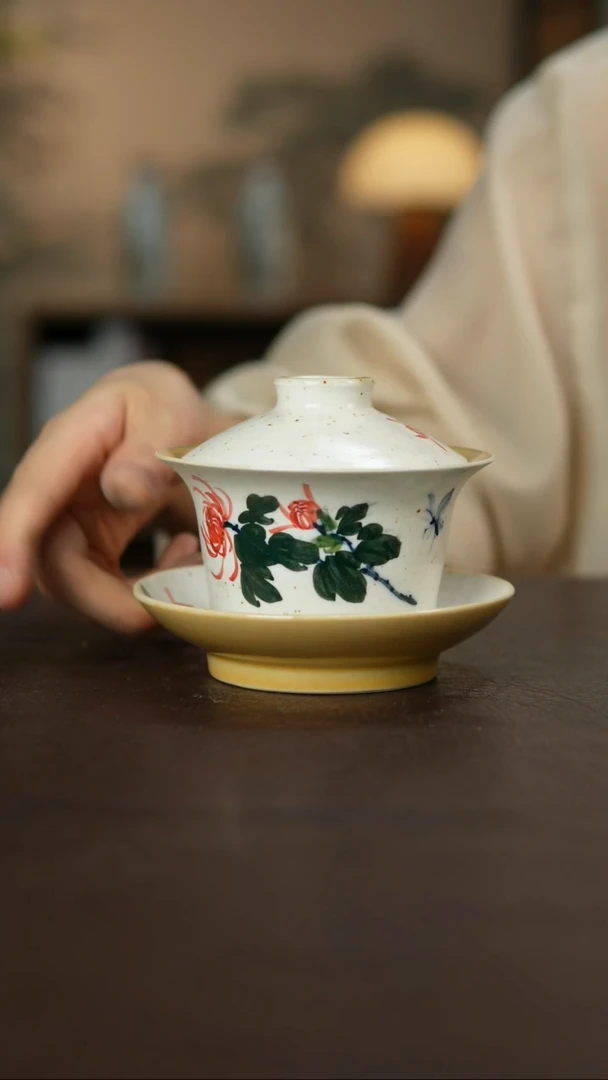 杯景德柴烧手作多人瑕疵