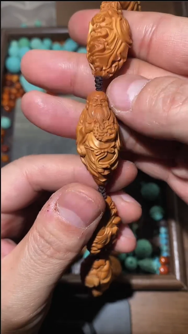 吊坠橄榄核十八罗汉087