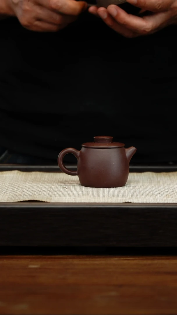 茶壶紫砂紫泥小巨轮