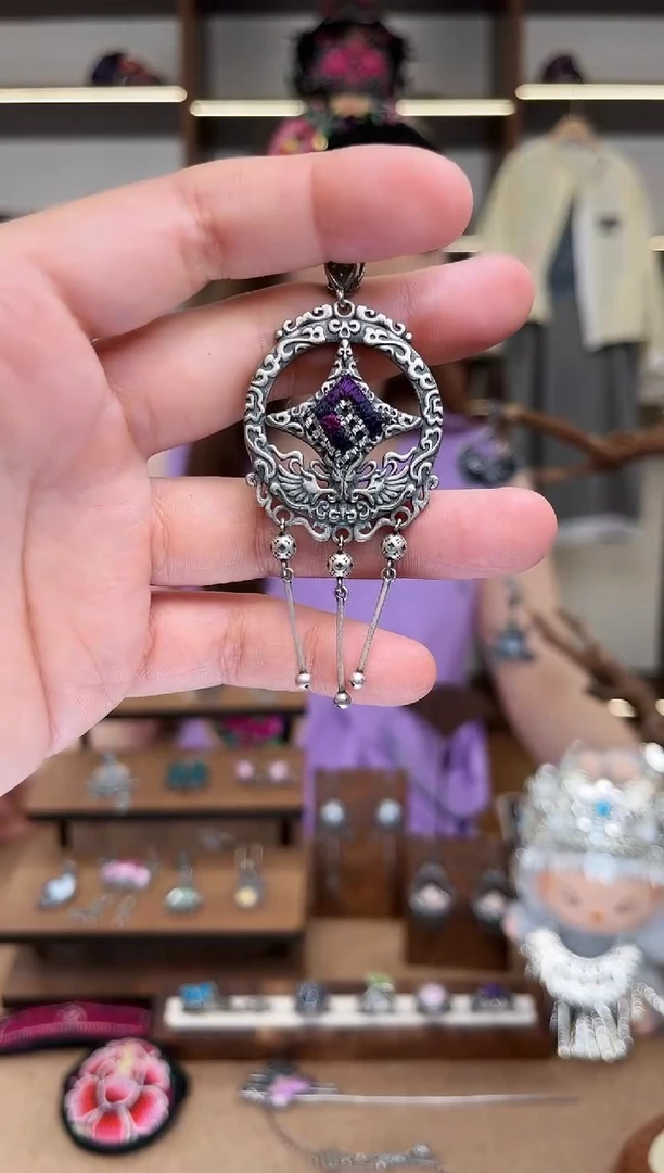 织绣1666黔东南苗族刺绣