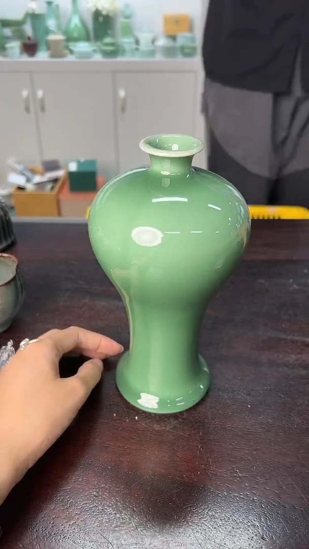 龙泉云间青瓷小米茶器