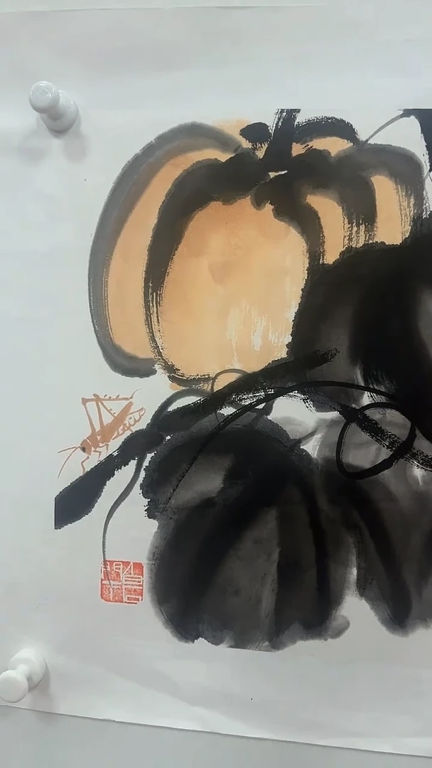 国画柳晓叶国画作品1平尺