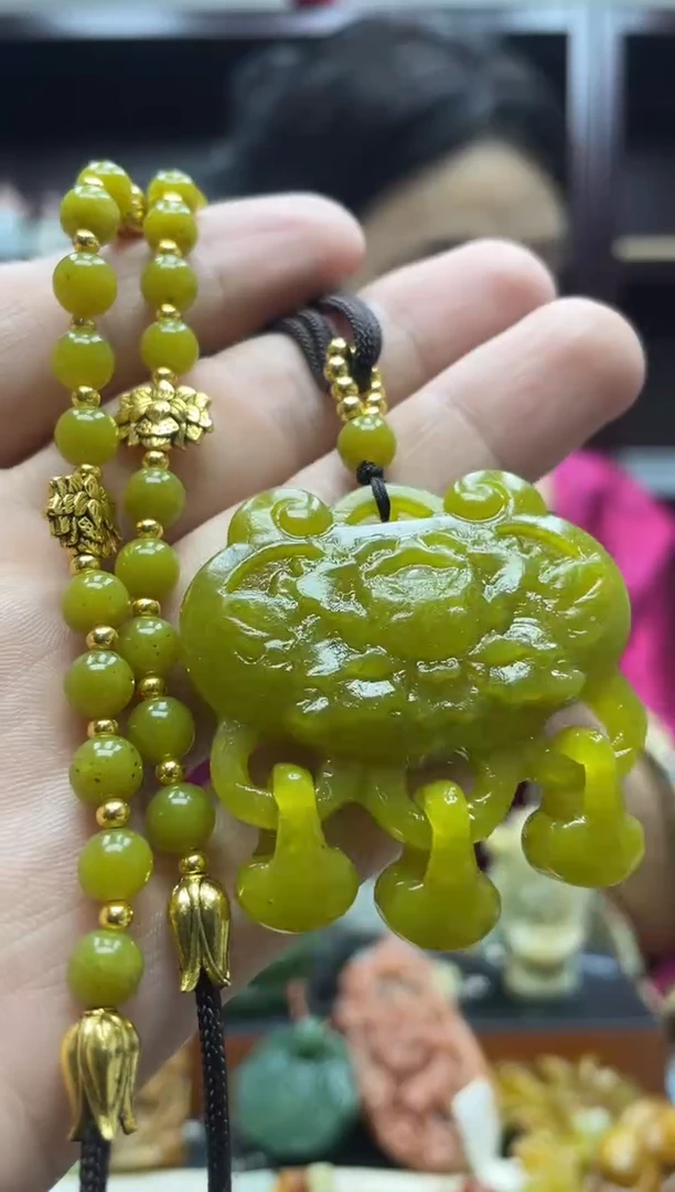 未镶嵌岫玉吊坠·多样性发*货拍一发一