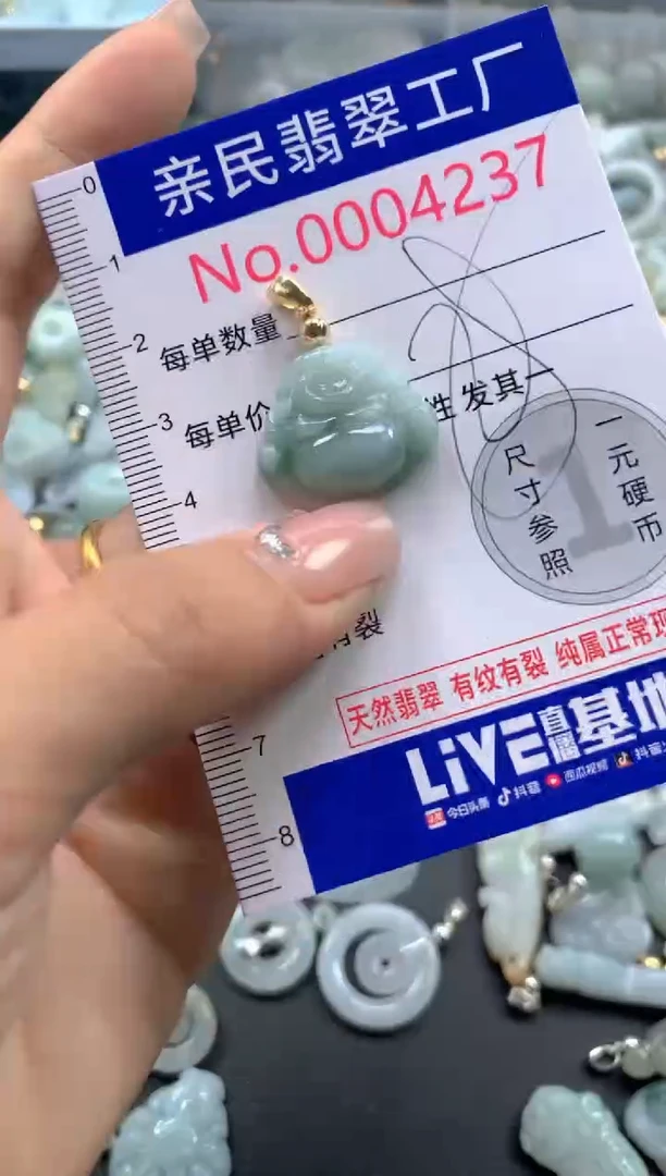 颈饰未镶嵌翡翠4237