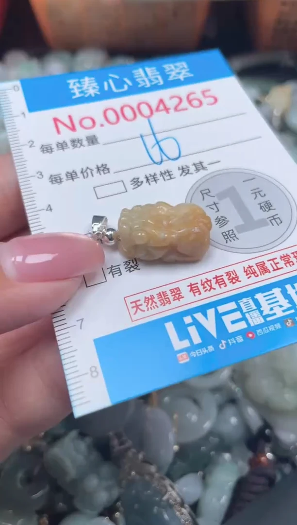 颈饰未镶嵌翡翠4265