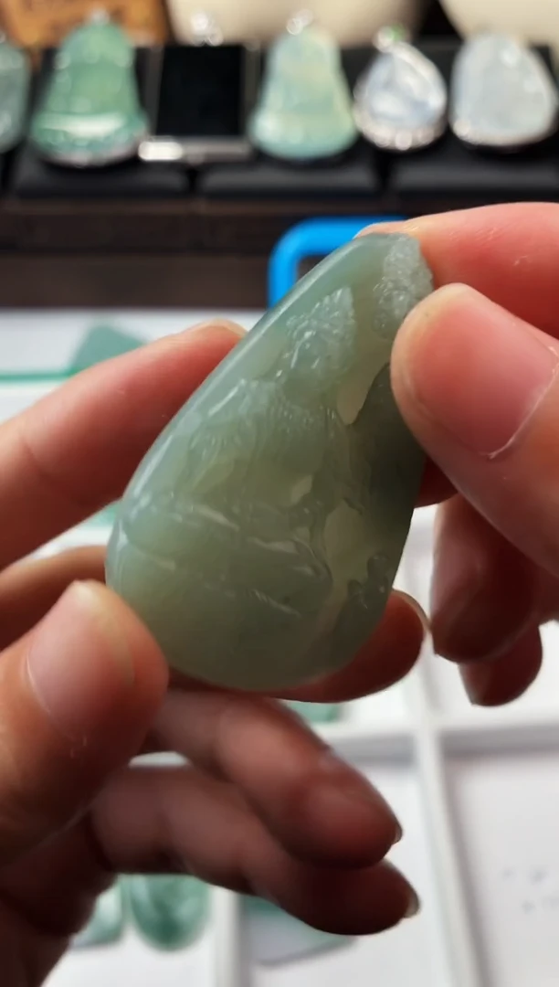 未镶嵌定制翡翠@**?5036毛货不退不换