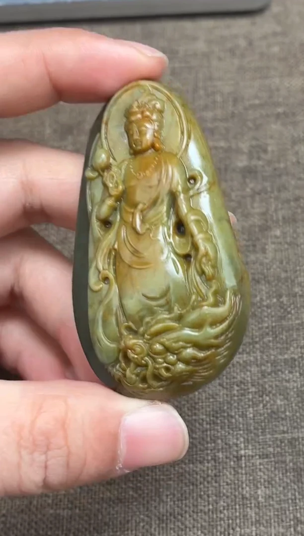 颈饰未镶嵌和田玉12.27GZ多样性拍一发一69