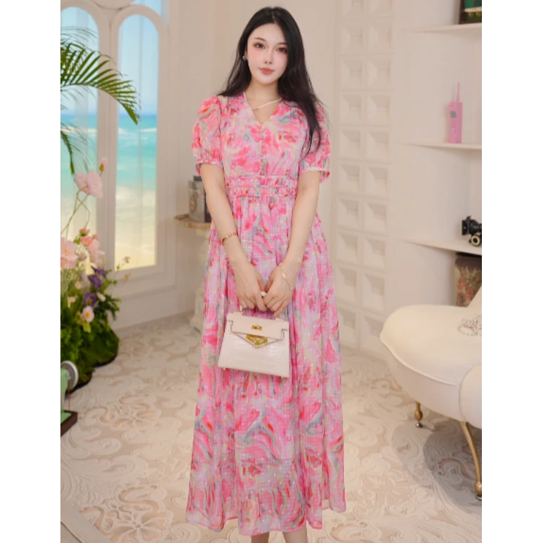 【小时代】法式气质显瘦连衣裙-90L7522