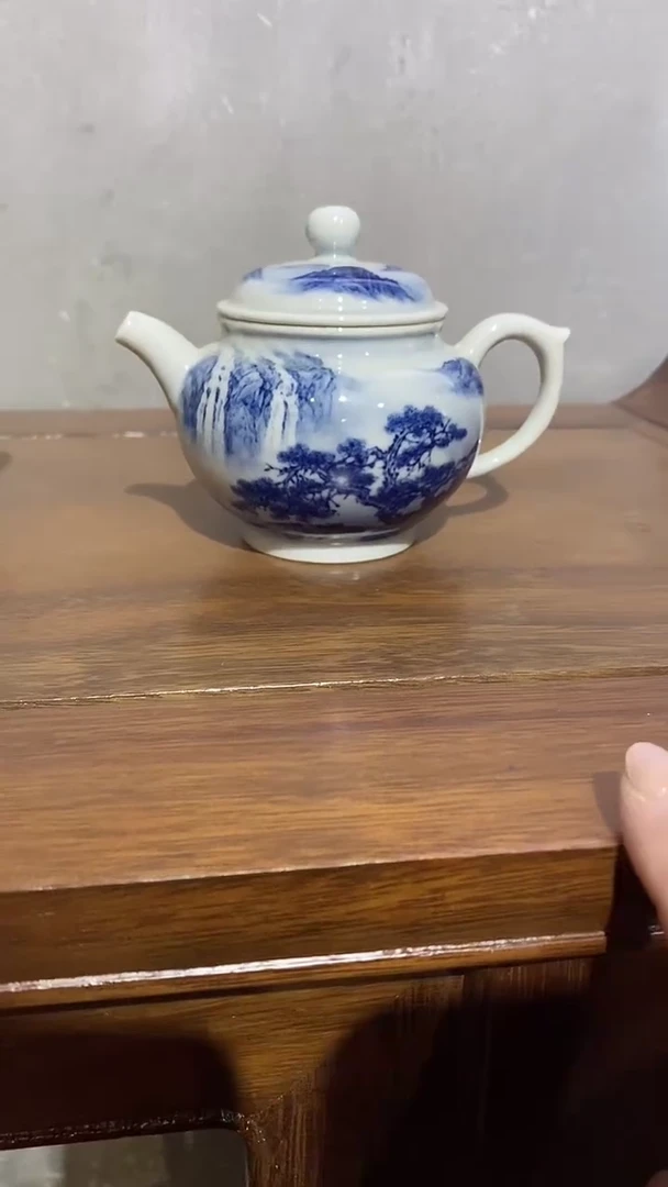 瓷省大师王祖京山水