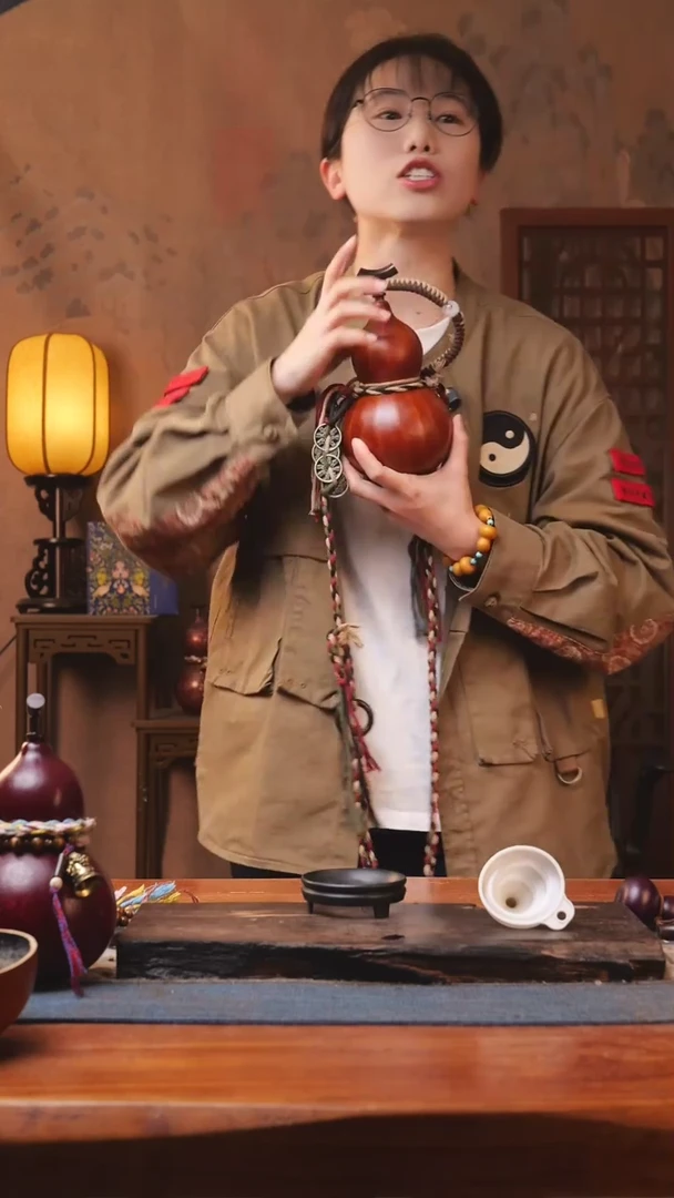 【闪购商品】33号精品大漆葫芦防腐防渗装水茶酒