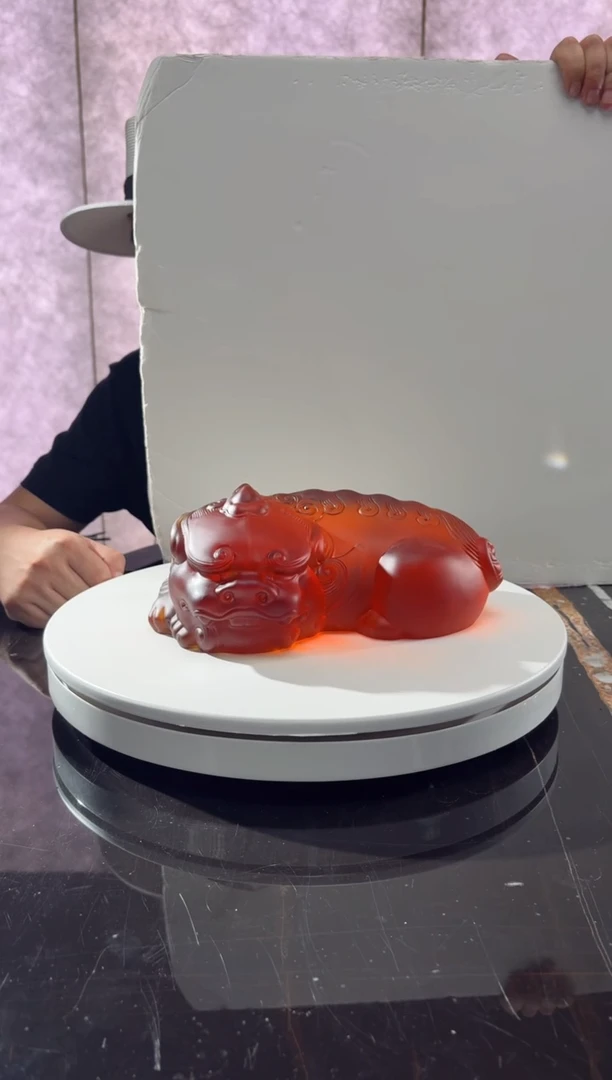 摆件璨石美学蜜蜡卧福貔貅