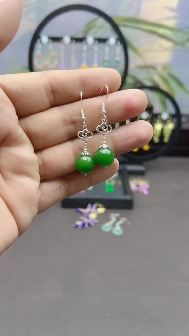 未镶嵌耳饰玛瑙/玉髓202