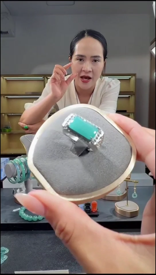 未镶嵌戒指翡翠马鞍戒（多样性发一个）