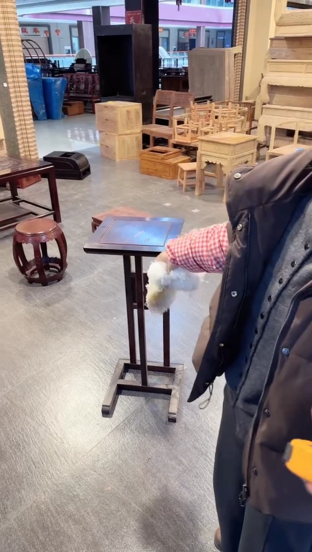 花梨木类成套家具花架一对