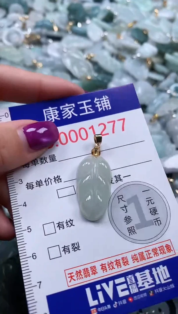 颈饰未镶嵌翡翠1277