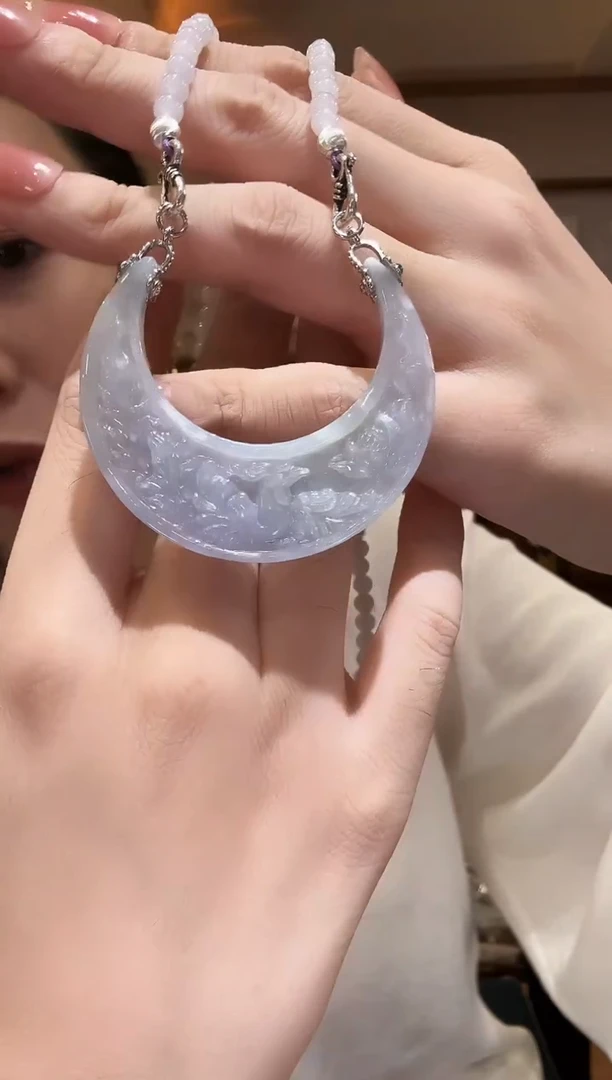 颈饰未镶嵌翡翠国风