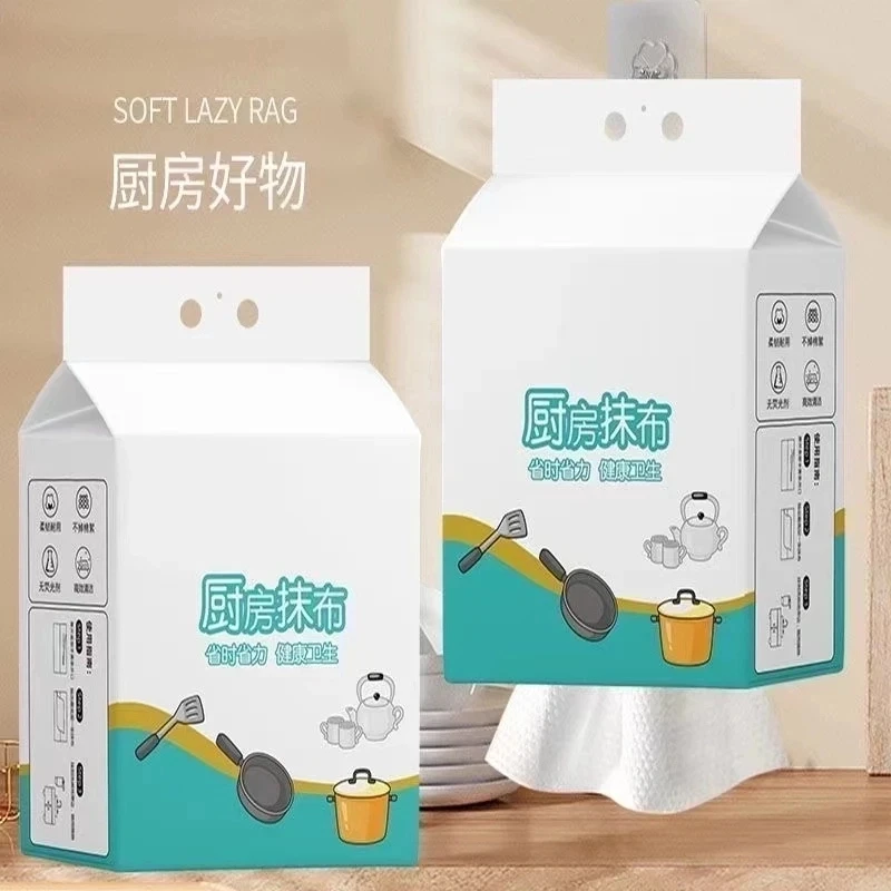 【厨房爱用好物】悬挂式厨房抹布一次性强力去污干湿两用清洁厨房