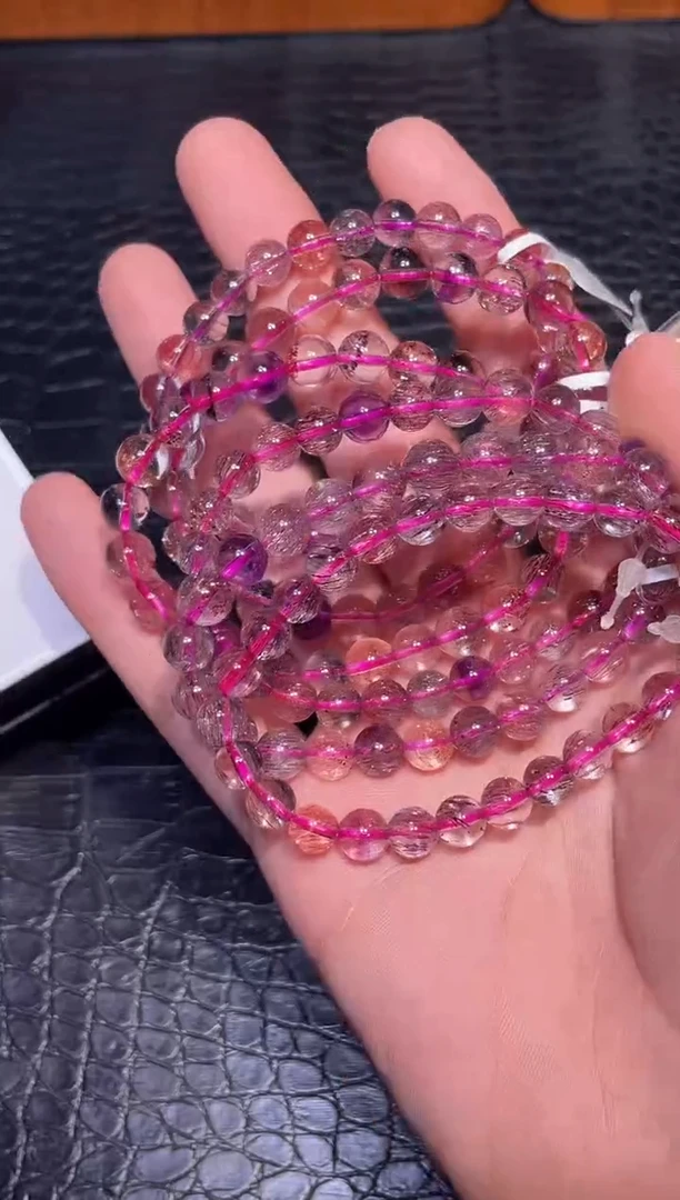 未镶嵌手链水晶超七单圈A7（多样性发其一）