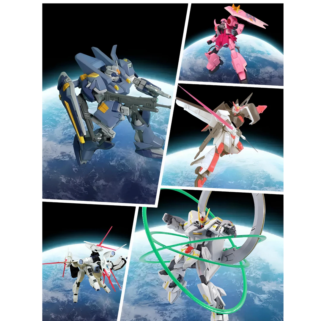 【高爆率必中1/86】正版清仓HG 高达盲盒 拼装模型 机械 手办随机发