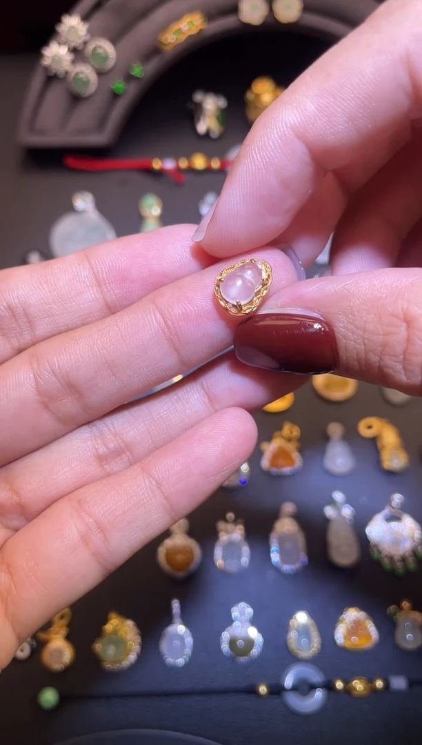 吊坠(不含链)未镶嵌翡翠5