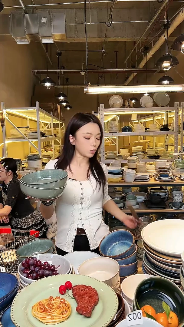 瓷170外贸尾货窑变釉下彩默认微瑕