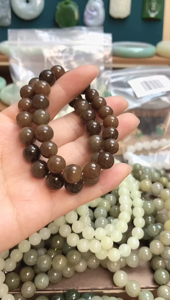 颈饰未镶嵌和田玉和田玉手链多样性发一件