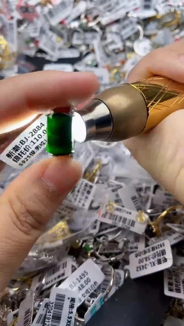 翡翠戒指银S925镶嵌22222222   6