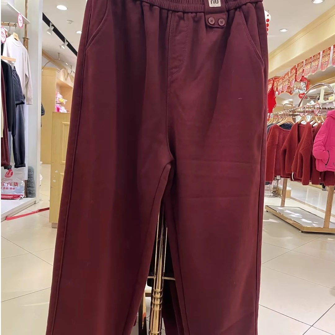 【资阳恒宣】C54960加绒休闲直筒裤