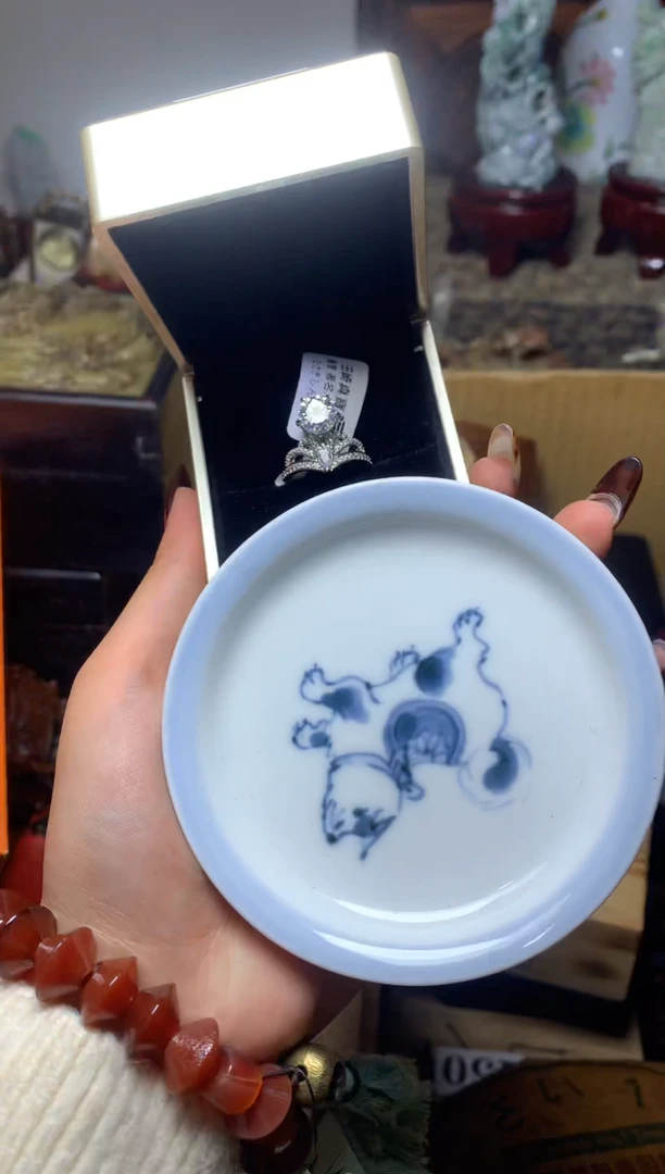 紫砂盖碗瓷器默认微瑕瓷器