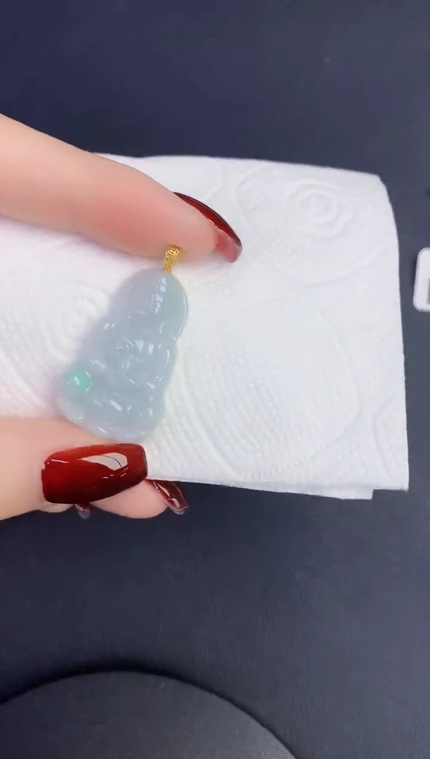 颈饰未镶嵌翡翠缅甸天然翡翠A货