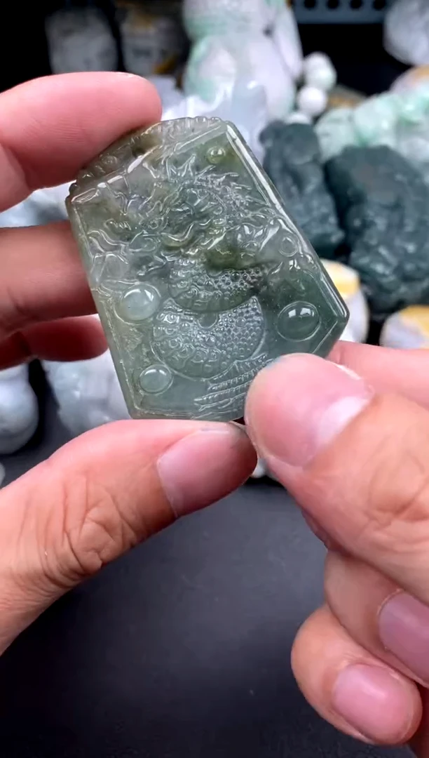 吊坠(不含链)未镶嵌翡翠1