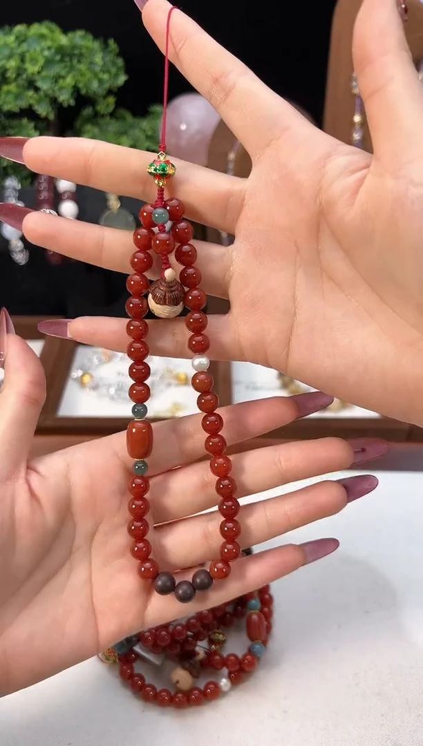 【闪购商品】玛瑙/玉髓手链未镶嵌颜色微差多样性发货发其一