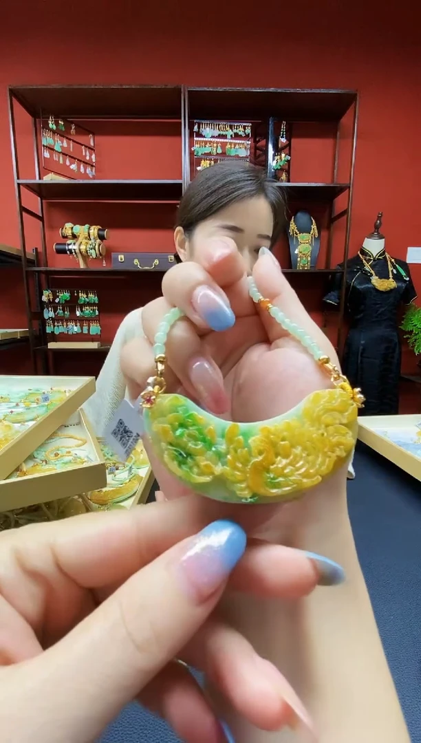颈饰未镶嵌翡翠翡翠吊坠