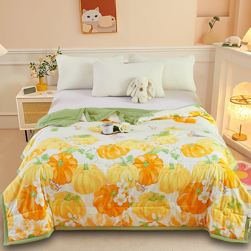 【幸运南瓜】高端轻奢亲肤多功能夏被