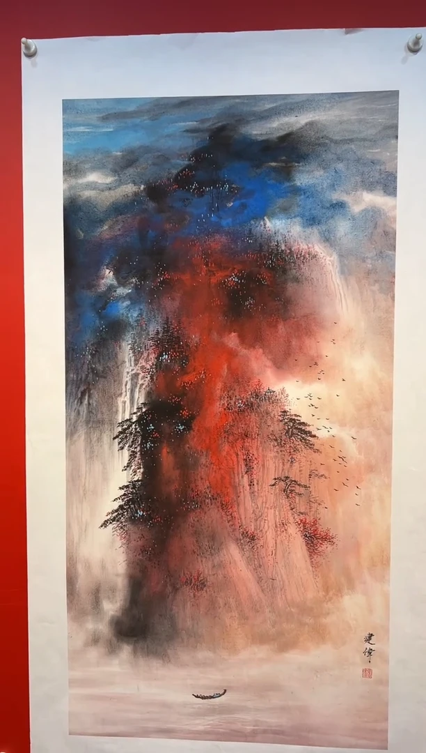 国画张建伟老师国画作品