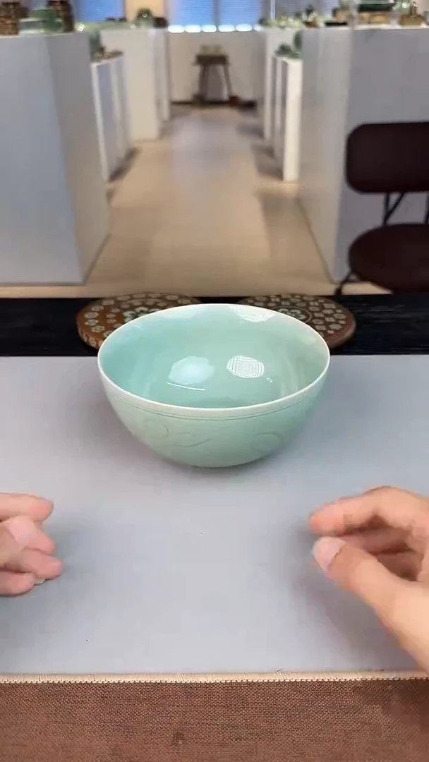 青瓷手工茶器包邮
