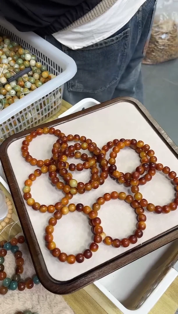 【闪购商品】菩提根/象牙果手串13干磨（645）