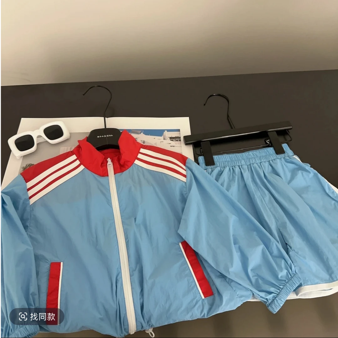 耀选专属儿童防晒外套新款时尚撞色运动休闲