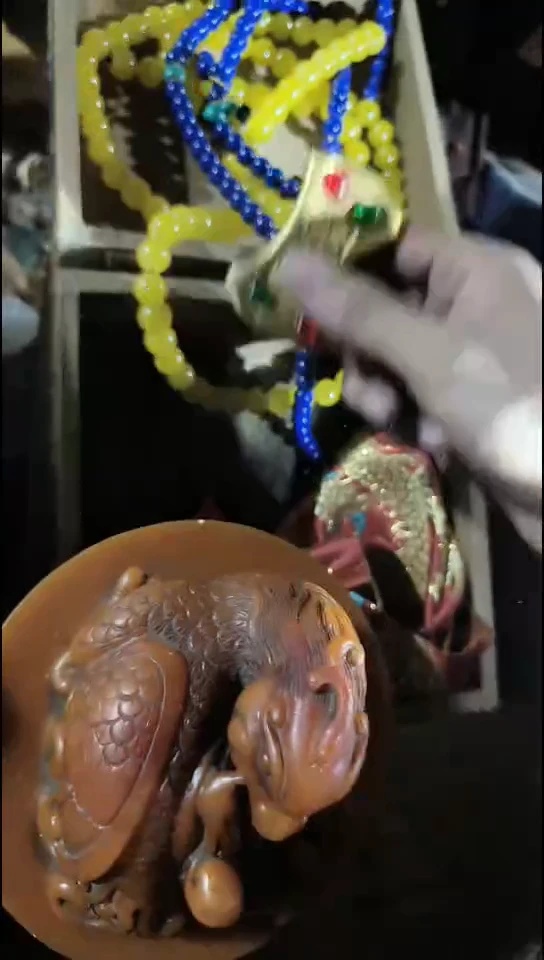 香榧木1个开封卡其刺次修正方形小和子摆件链接凤凰章
